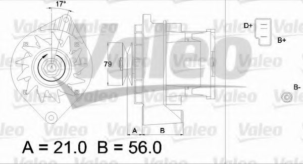 VALEO 436197 Alternator